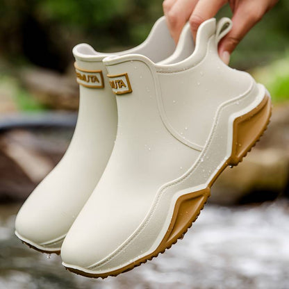 Everyday Ankle Boots for Women | Pull On Buckle Strap Warm Winter Style
