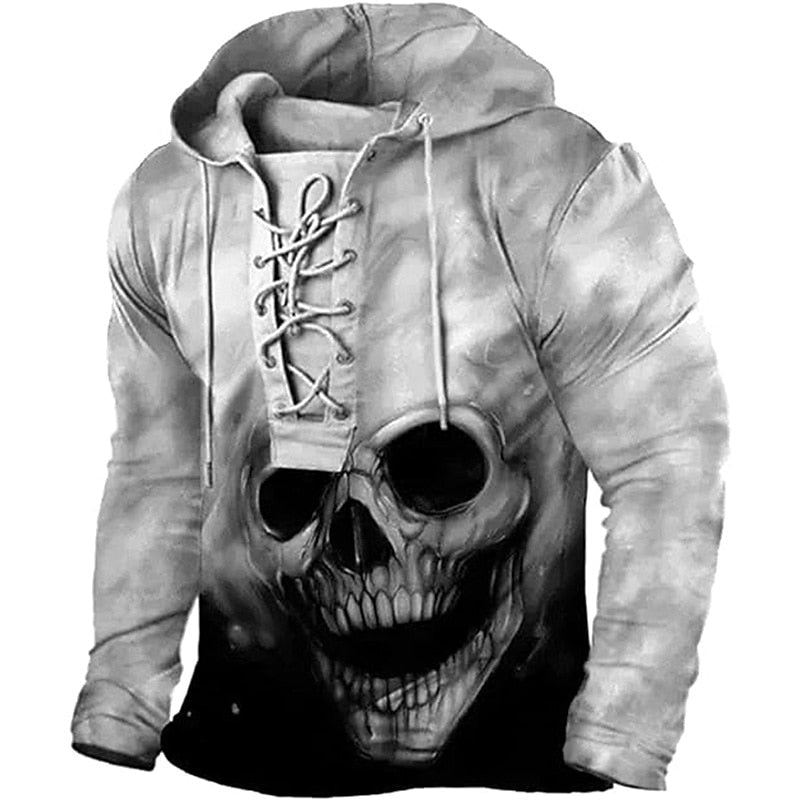 Oversized Hoodie for Men | Lace Up Hooded Cosy Winter Style
