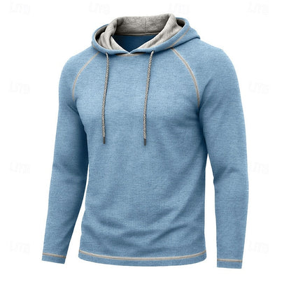 Hooded Hoodie for Men | Drawstring Cold Weather Ready