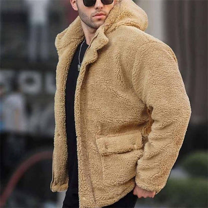 Hooded Winter Jacket for Men | Oversized Autumn Layering