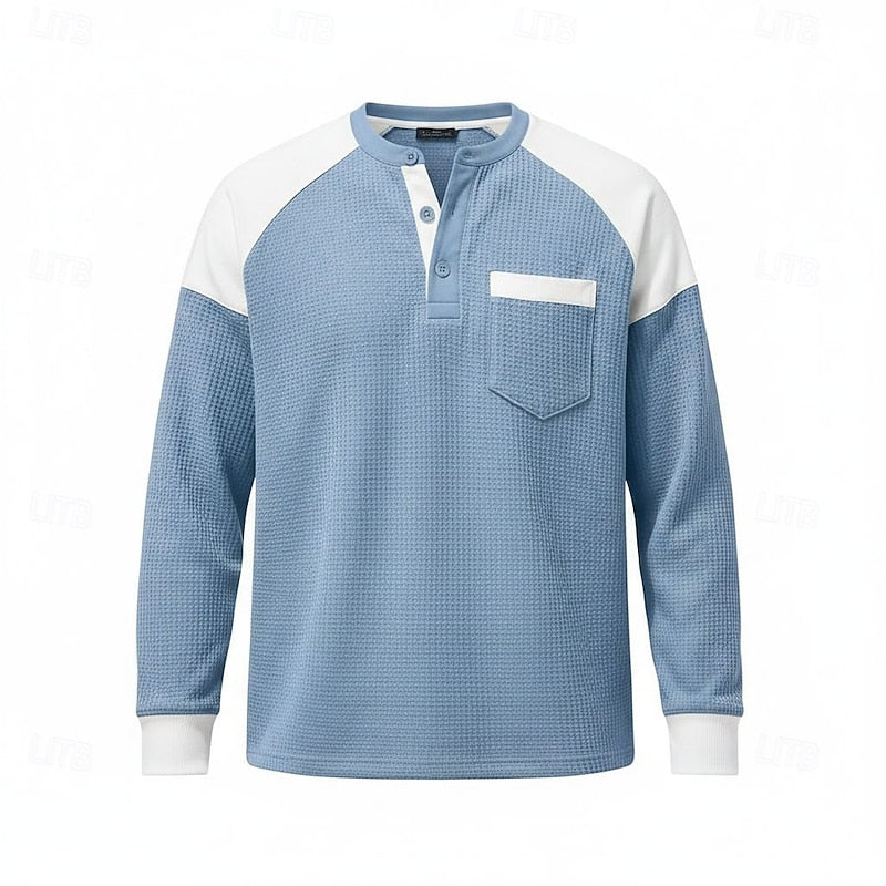 Cosy Shirt for Men | Button Front Autumn Layering