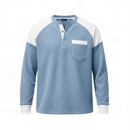 Cosy Shirt for Men | Button Front Autumn Layering