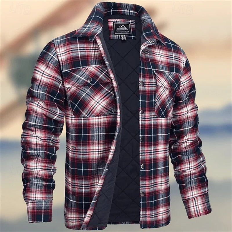 Lightweight Quilted Jacket for Women | Button Front Cosy Winter Style