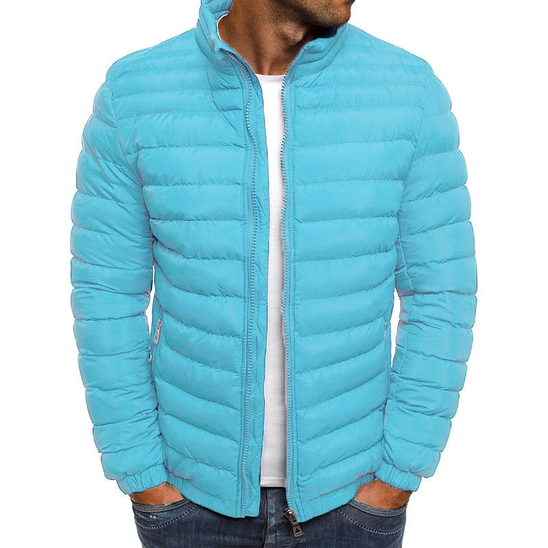 Quilted Puffer Jacket for Women | Funnel Neck Insulated Autumn Layering
