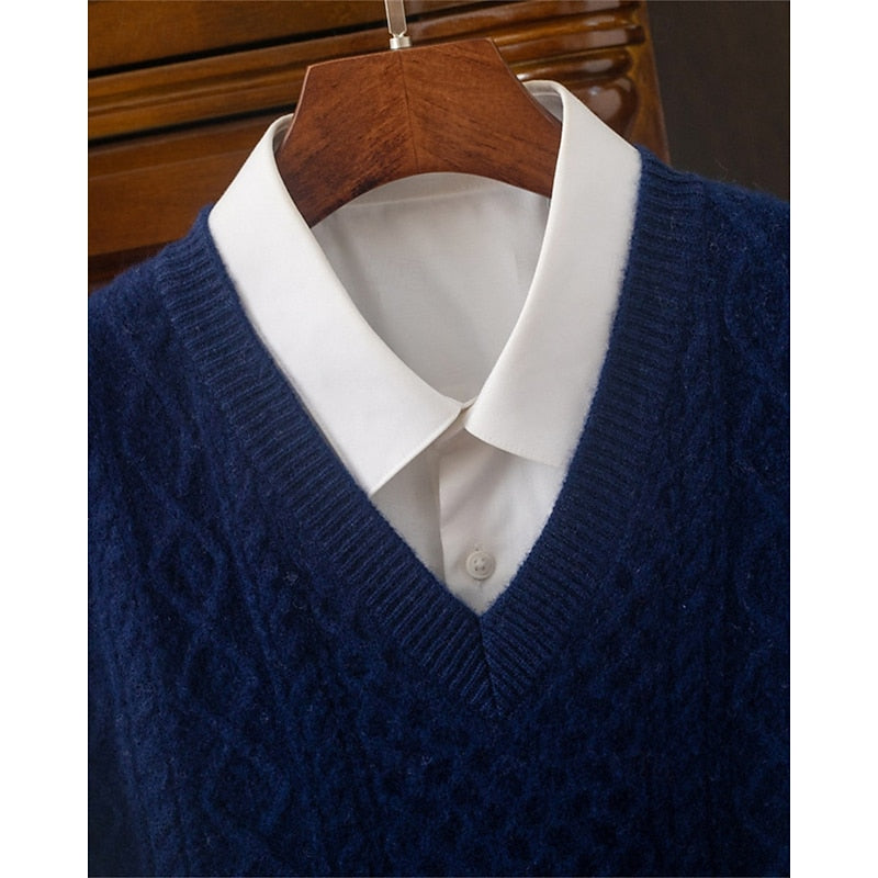 Warm Puffer Vest for Men | V Neck Fall & Winter 2026