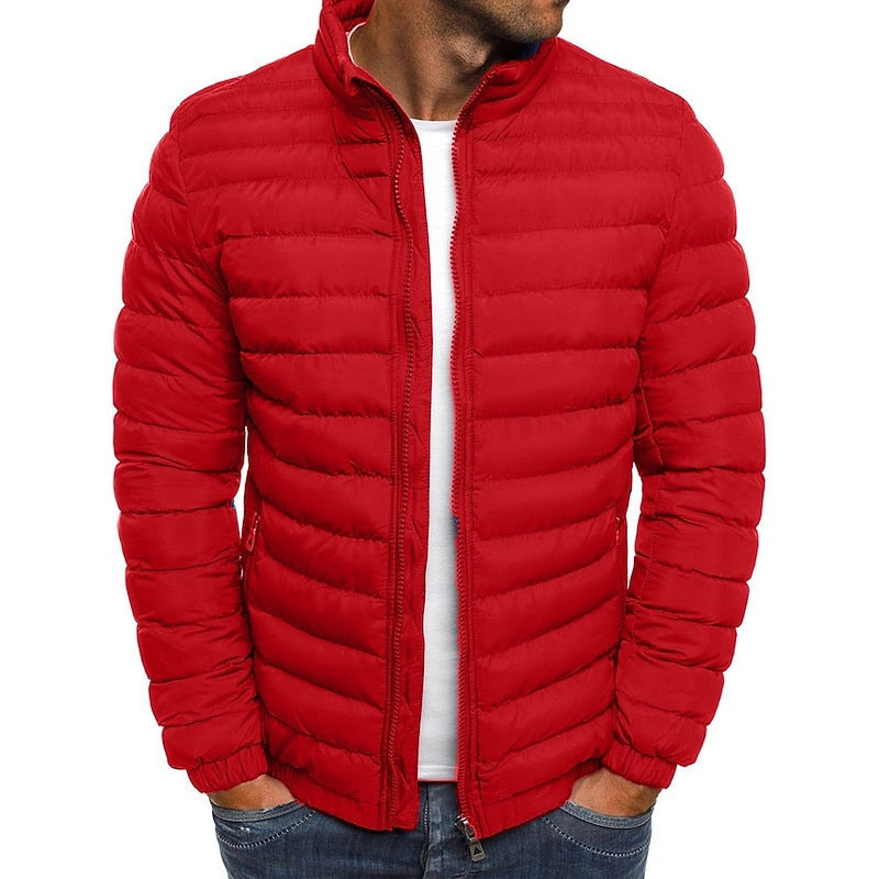 Quilted Puffer Jacket for Women | Funnel Neck Insulated Autumn Layering