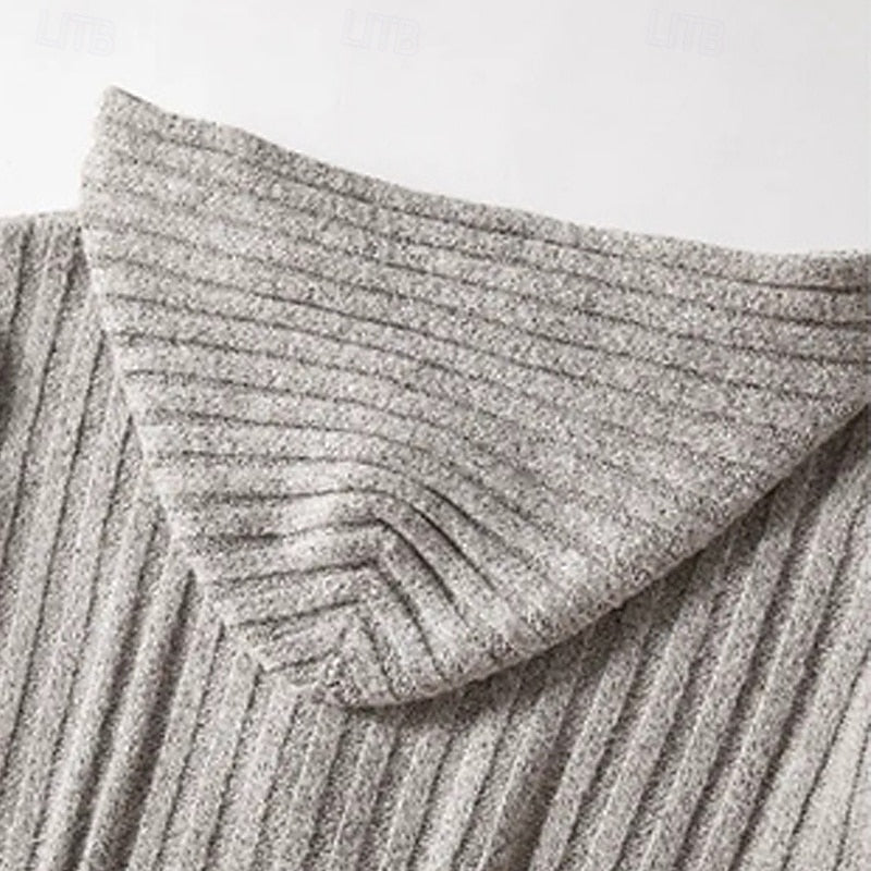 Button Front Cardigan for Women | Hooded Drawstring Autumn Layering