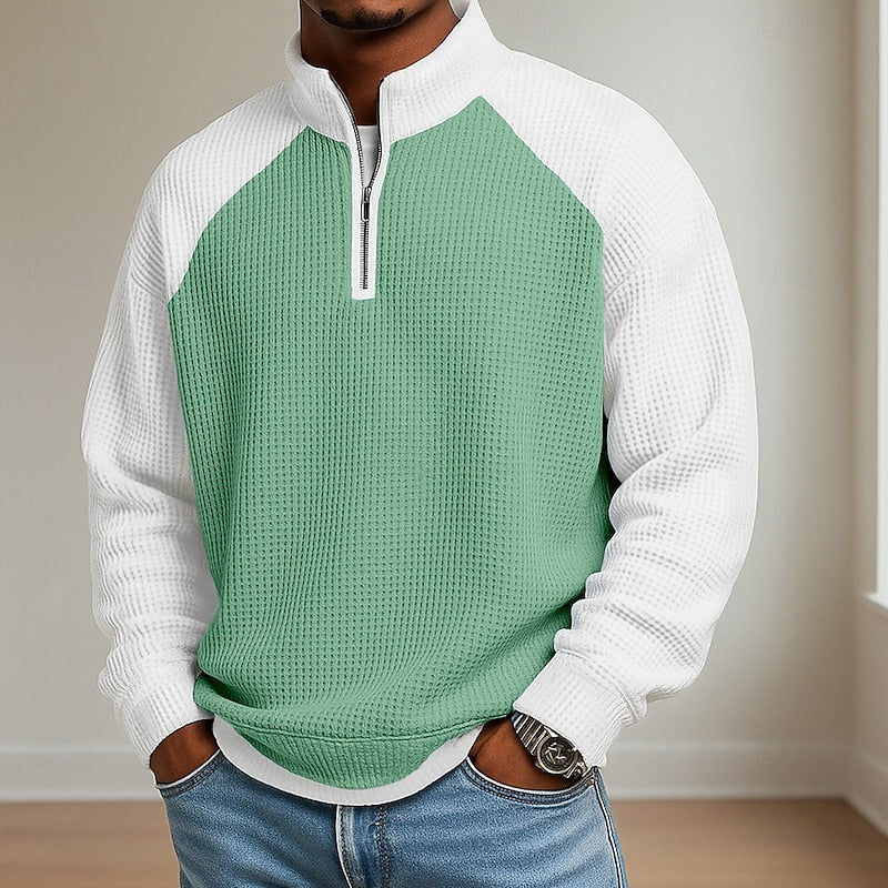 Half Zip Sweater for Women | Funnel Neck Cosy Winter Style