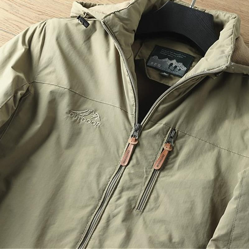 Hooded Winter Jacket for Men | Cold Weather Ready
