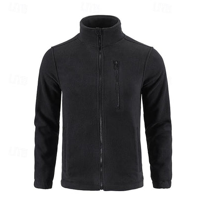 Cosy Winter Jacket for Men | Funnel Neck Full Zip Autumn Layering