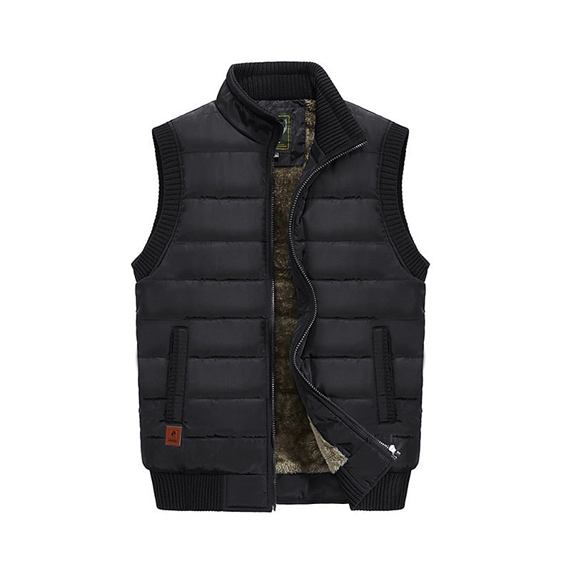 Lightweight Quilted Jacket for Men | Funnel Neck Autumn Layering
