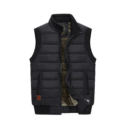 Lightweight Quilted Jacket for Men | Funnel Neck Autumn Layering