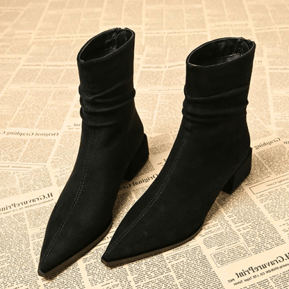 Pointed Toe Ankle Boots for Women | Block Heel Fall & Winter 2026
