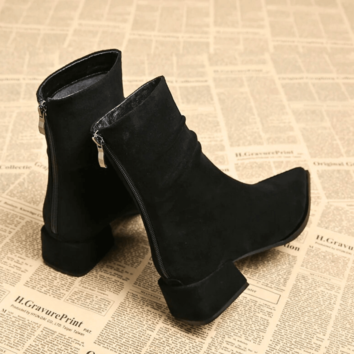 Pointed Toe Ankle Boots for Women | Block Heel Fall & Winter 2026