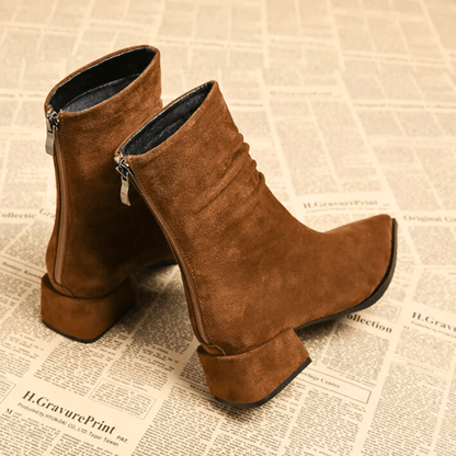 Pointed Toe Ankle Boots for Women | Block Heel Fall & Winter 2026