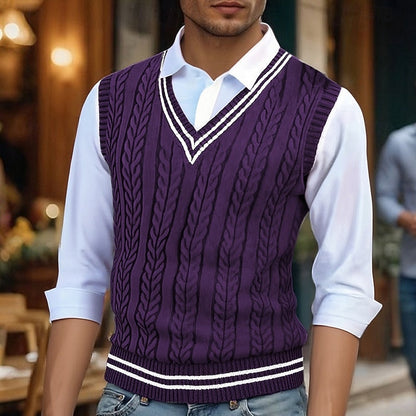 Classic Puffer Vest for Men | V Neck Cold Weather Ready