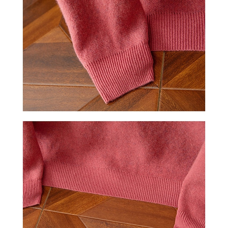 Warm Sweater for Men | Ribbed Crew Neck Cold Weather Ready