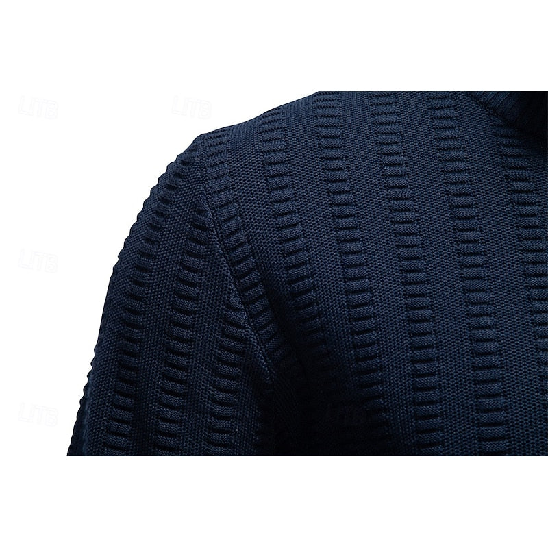 Half Zip Sweater for Men | Insulated Cosy Winter Style