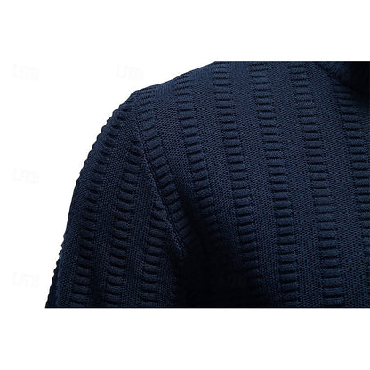Half Zip Sweater for Men | Insulated Cosy Winter Style