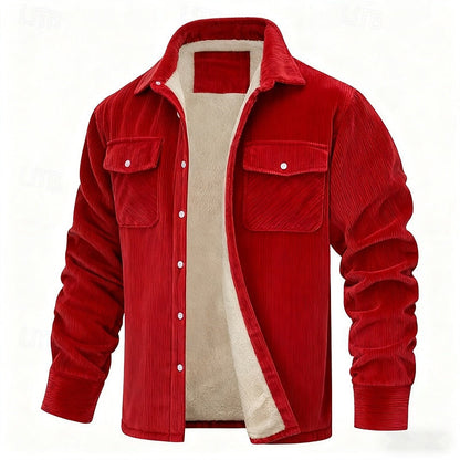 Fleece Lined Winter Jacket for Women | Ribbed Insulated Cold Weather Ready
