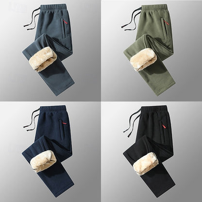 Oversized Joggers for Men | Side Zip Drawstring Cosy Winter Style