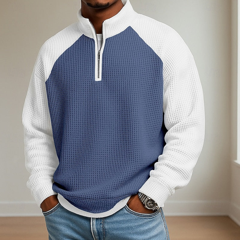 Half Zip Sweater for Women | Funnel Neck Cosy Winter Style