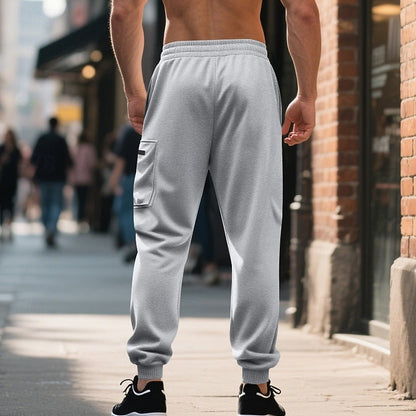 Oversized Joggers for Men | Drawstring Ribbed Autumn Layering