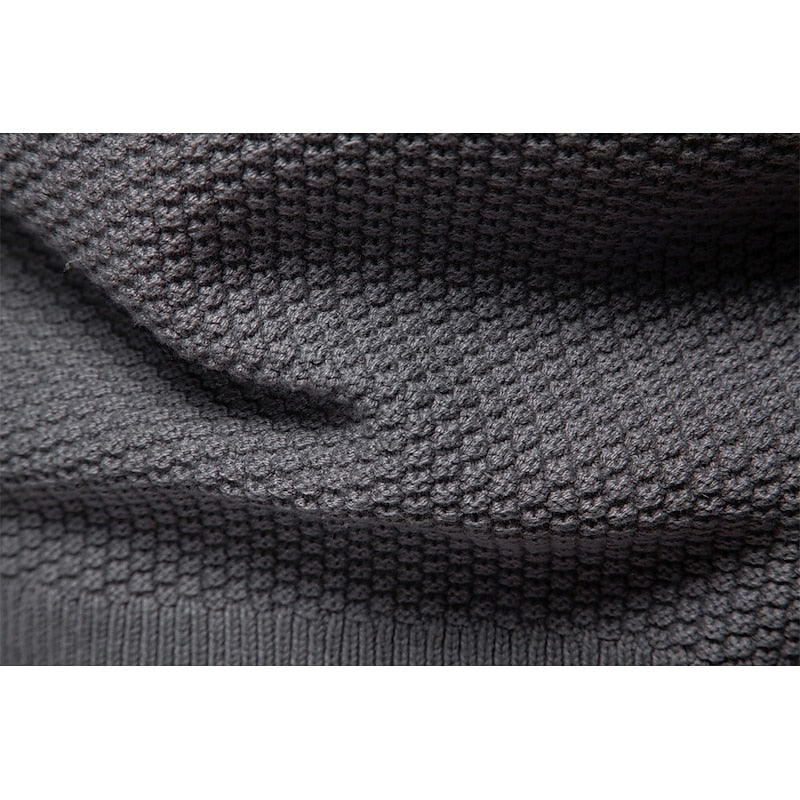 Insulated Cardigan for Men | Side Zip Funnel Neck Cosy Winter Style