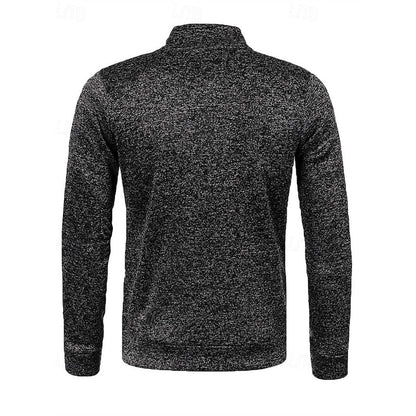 Warm Winter Jacket for Men | Funnel Neck Full Zip Cold Weather Ready