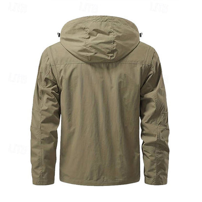 Hooded Winter Jacket for Men | Windproof Cold Weather Ready