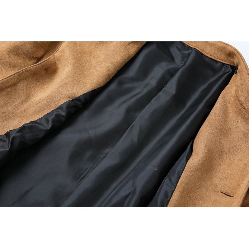 Everyday Winter Jacket for Women | Button Front Funnel Neck Autumn Layering