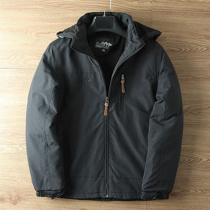 Hooded Winter Jacket for Men | Cold Weather Ready